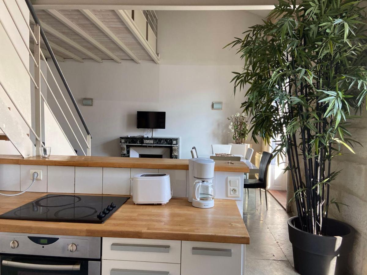 Magnifique Duplex Climatise En Centre Ville Appartement Montpellier Buitenkant foto